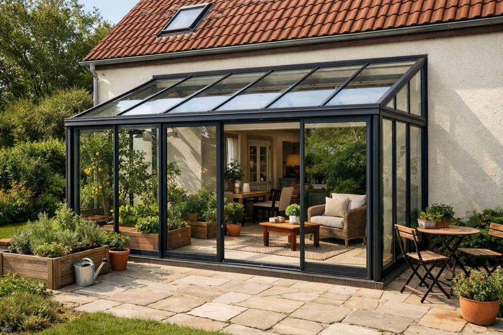 Adosser une serre bioclimatique à sa maison pour gagner en confort et en performance énergétique