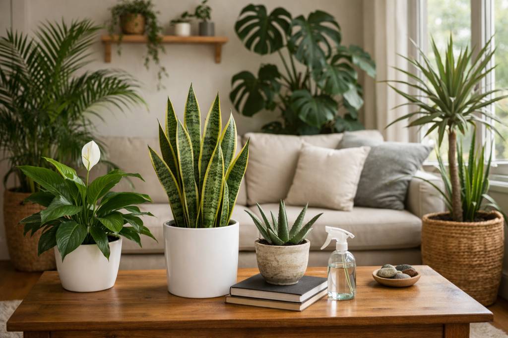 Les meilleures plantes d’intérieur pour purifier l’air et créer une ambiance vivante